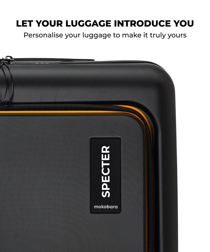 Front-Open Trunk Suitcase with Laptop Compartment – TSA Lock & Spinner Wheels