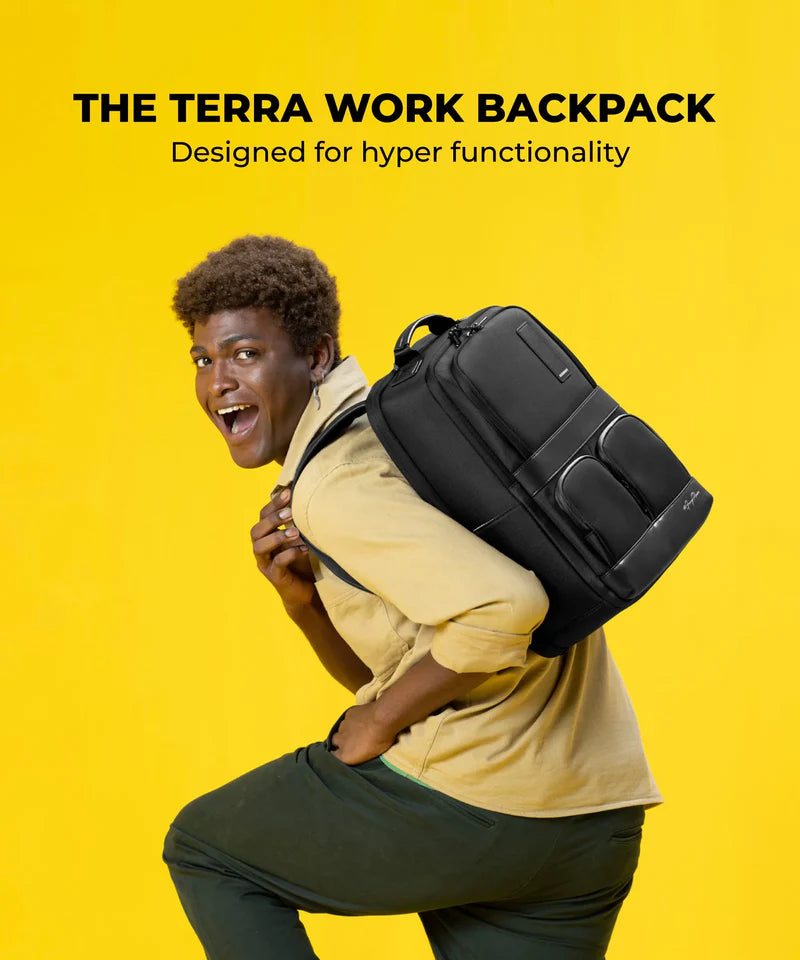 Professional Work Backpack – Laptop Safe, Smart Storage & Premium Design