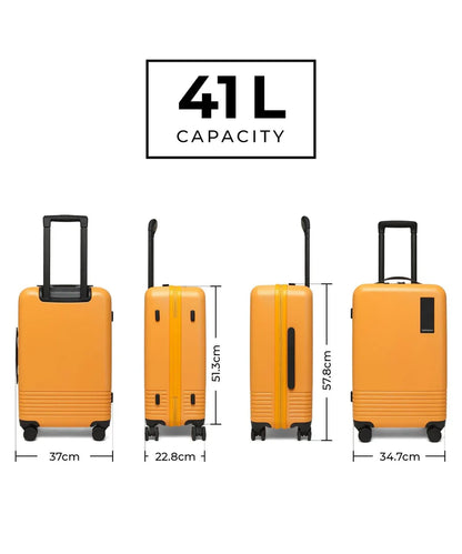 Cabin Size Hard-Shell Suitcase – Lightweight Carry-On with Spinner Wheels