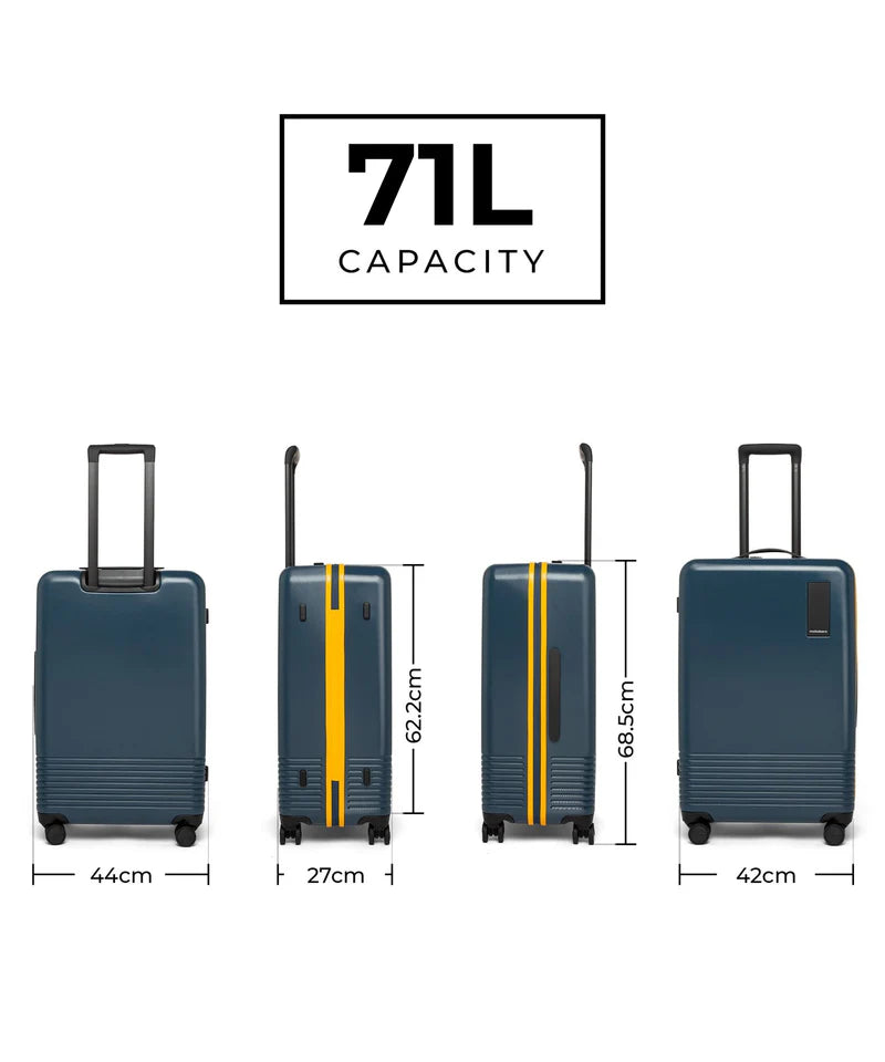 Premium Hard-Shell Luggage Set (3-Piece) – TSA Lock, 360° Spinner Wheels, Lightweight Travel Suitcases