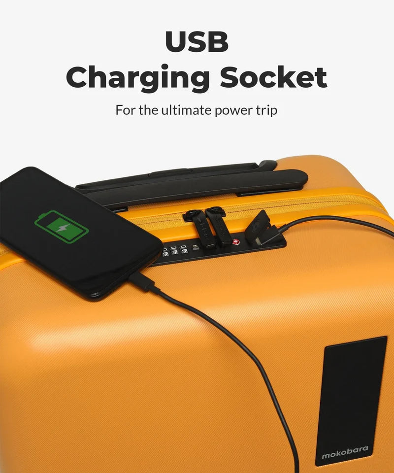 Cabin Size Hard-Shell Suitcase – Lightweight Carry-On with Spinner Wheels