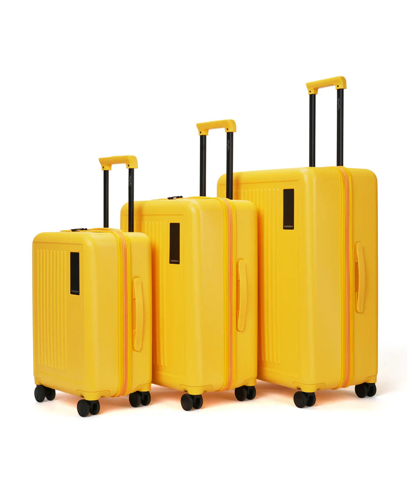 Hard-Shell Luggage Set (3-Piece) – TSA Lock, 360° Spinner Wheels, Lightweight Travel Suitcases