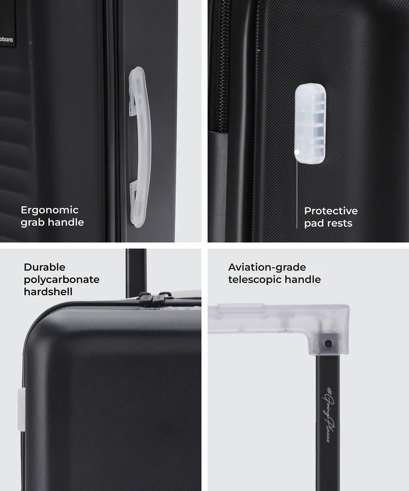 Premium Hard-Shell Luggage Set (2-Piece) – Lightweight, TSA Lock, 360° Spinner Wheels