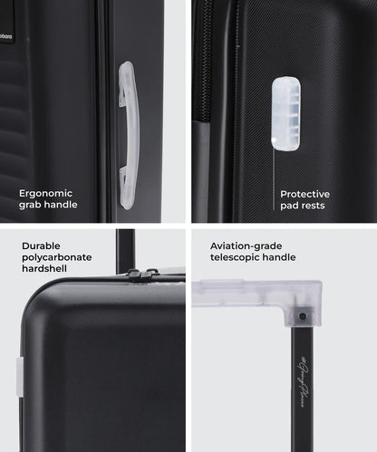 Premium Hard-Shell Luggage Set (2-Piece) – Lightweight, TSA Lock, 360° Spinner Wheels