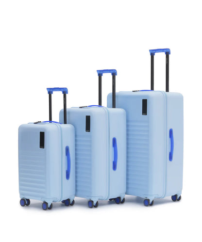 Hard-Shell Luggage Set of 3 – Cabin, Medium & Large Spinner Suitcases