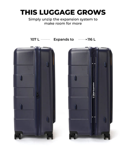 Premium Hard-Shell Suitcase – TSA Lock, 360° Spinner Wheels, Lightweight Travel Luggage