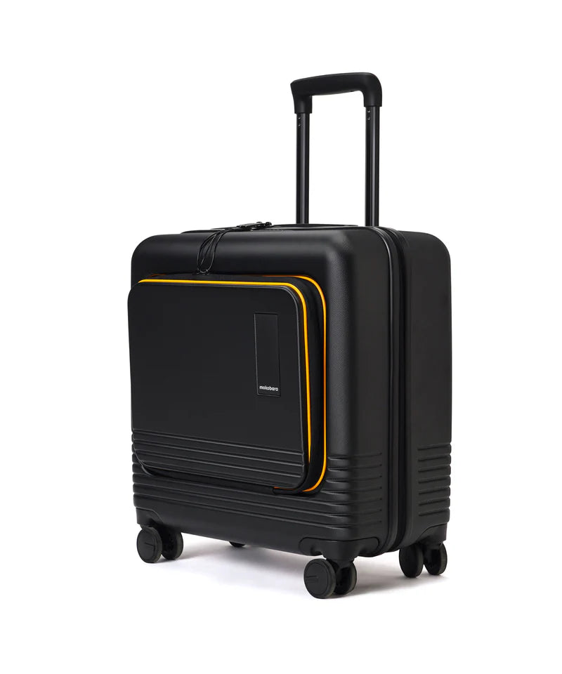 Front-Open Trunk Suitcase with Laptop Compartment – TSA Lock & Spinner Wheels