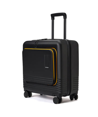 Front-Open Trunk Suitcase with Laptop Compartment – TSA Lock & Spinner Wheels