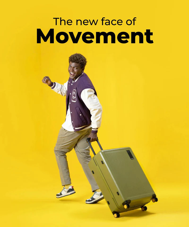 Large Hard-Shell Suitcase – TSA Lock, 360° Spinner Wheels, Lightweight Check-In Luggage