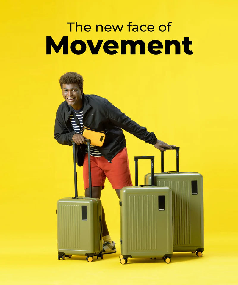 TravelPro Hard-Shell Luggage Set (3-Piece) – TSA Lock, 360° Spinner Wheels, Lightweight Suitcases