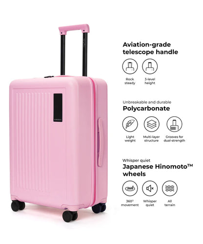 Hard-Shell Luggage Set (2-Piece) – TSA Lock, 360° Spinner Wheels, Lightweight Travel Suitcases