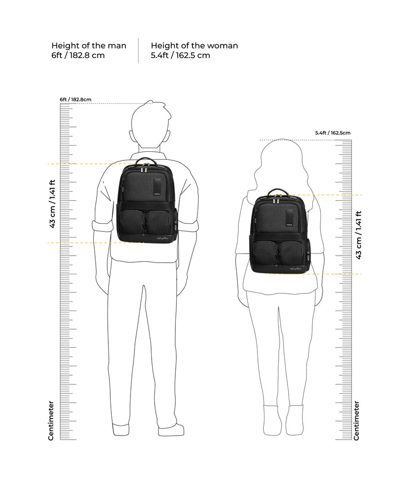 Professional Work Backpack – Laptop Safe, Smart Storage & Premium Design