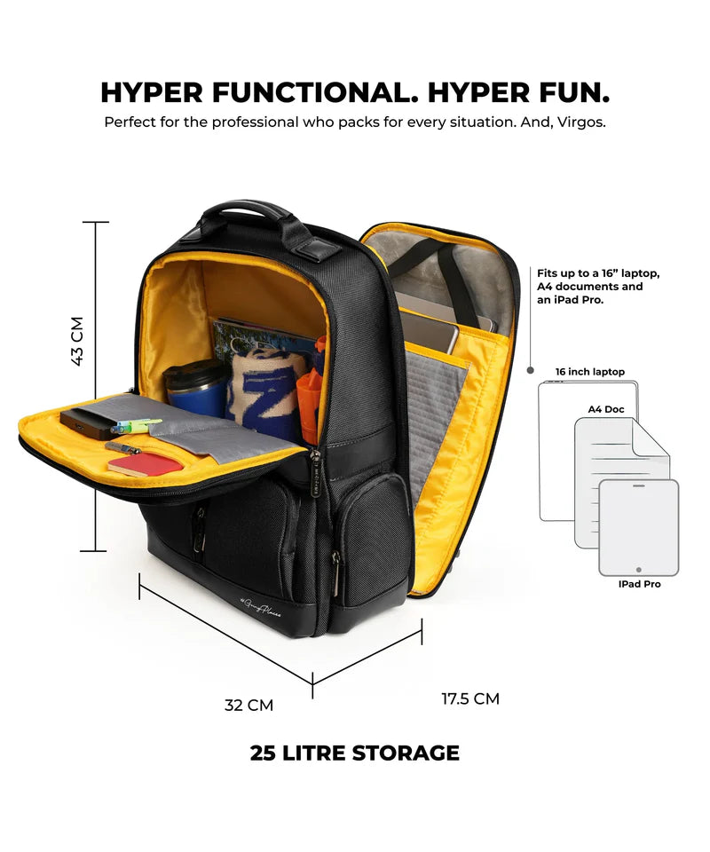 Professional Work Backpack – Laptop Safe, Smart Storage & Premium Design