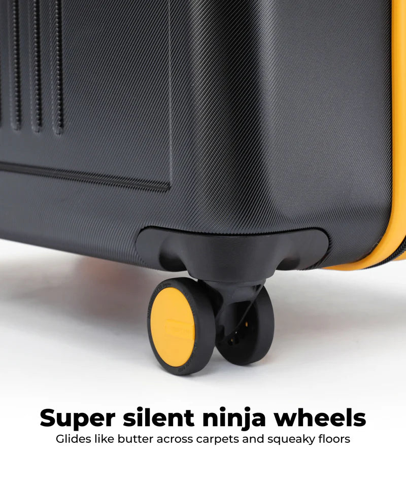 TravelPro Hard-Shell Luggage Set (3-Piece) – TSA Lock, 360° Spinner Wheels, Lightweight Suitcases