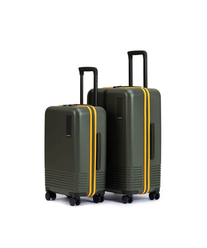Modern Hard-Shell Luggage Set (2-Piece) – TSA Lock, 360° Spinner Wheels, Lightweight Travel Suitcases